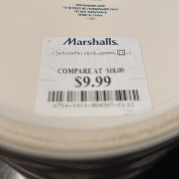 Rewards insulated lid ceramic jar perfect for cookies candy or even dog treats - Picture 5 of 7